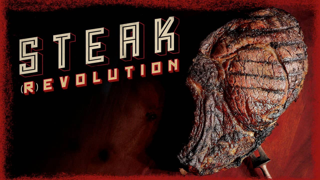 Steak (R)evolution backdrop