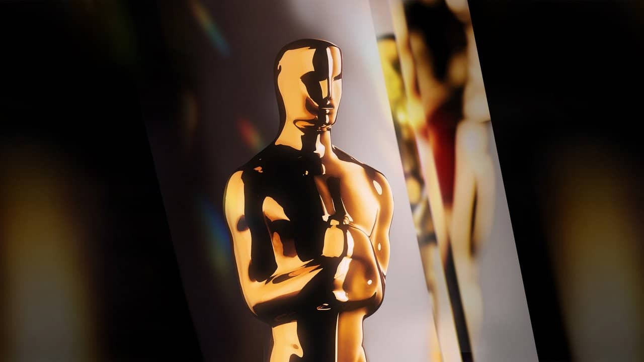 The Oscars backdrop
