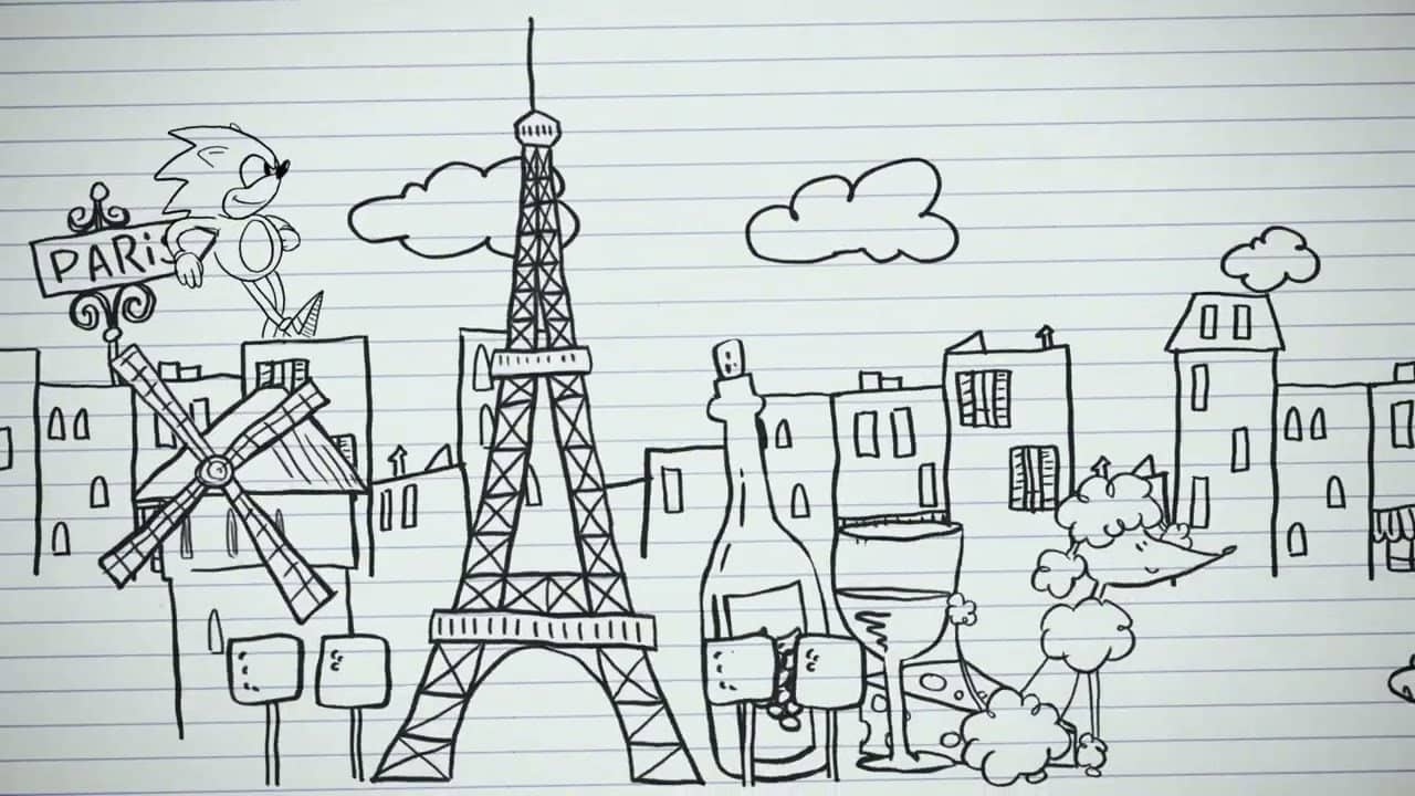 Sonic the Hedgehog - Around the World in 80 Seconds backdrop
