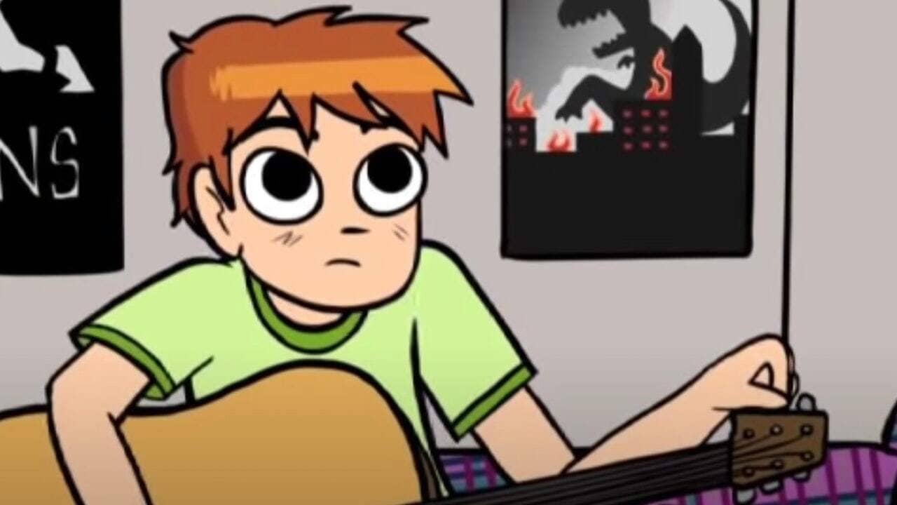 Scott Pilgrim vs. the Animation backdrop