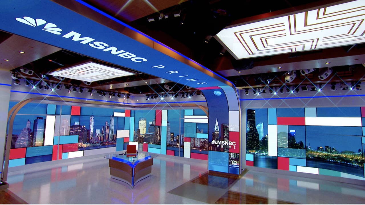 MSNBC Prime backdrop