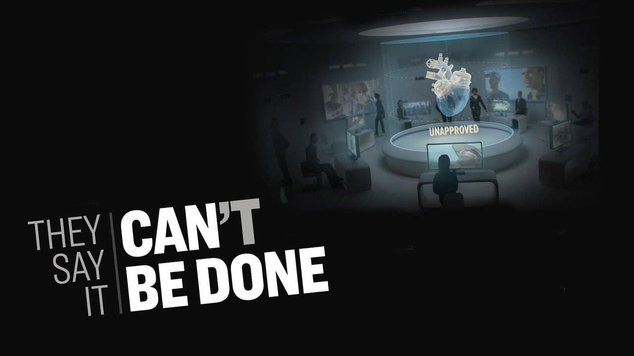 They Say It Can't Be Done backdrop