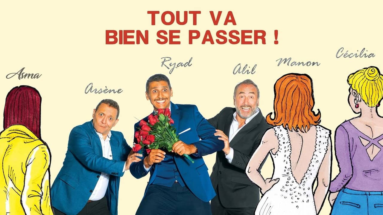 Tout va bien se passer backdrop
