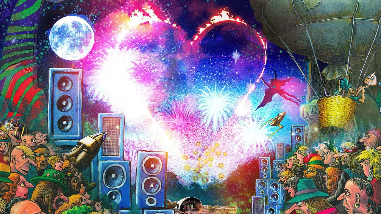 That Was a Serious Party backdrop