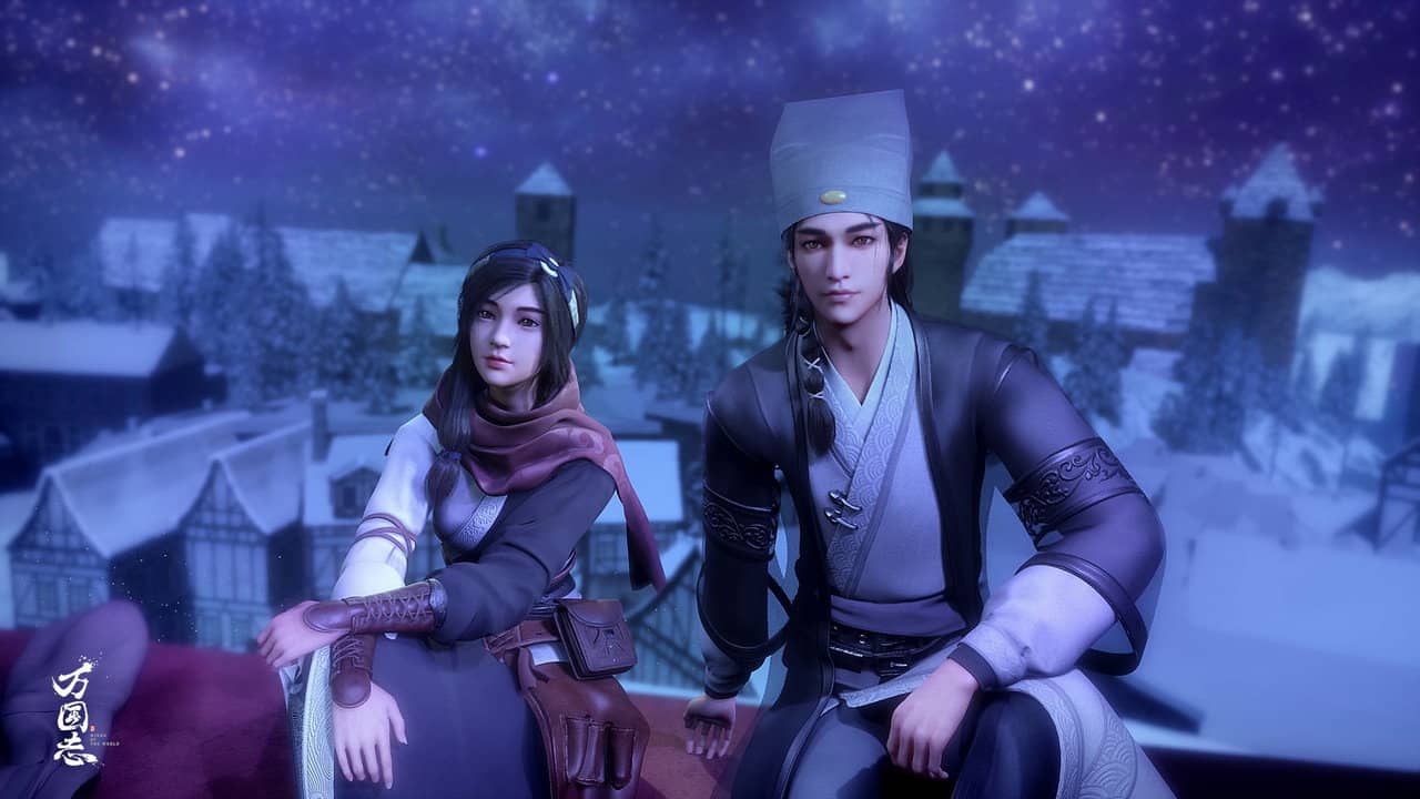 Wings of the World backdrop