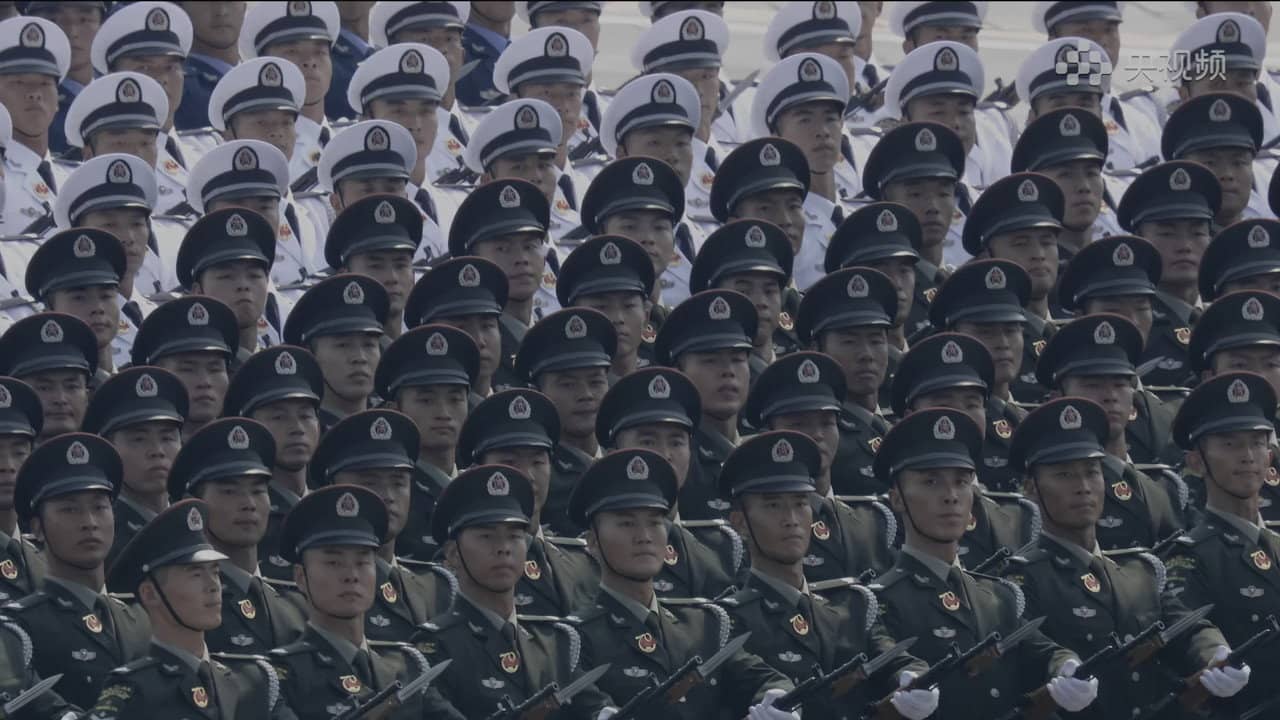 此时此刻·2019大阅兵 backdrop
