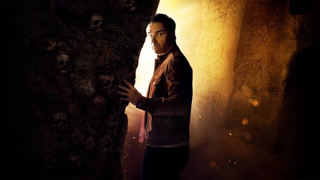 Buried Worlds with Don Wildman backdrop