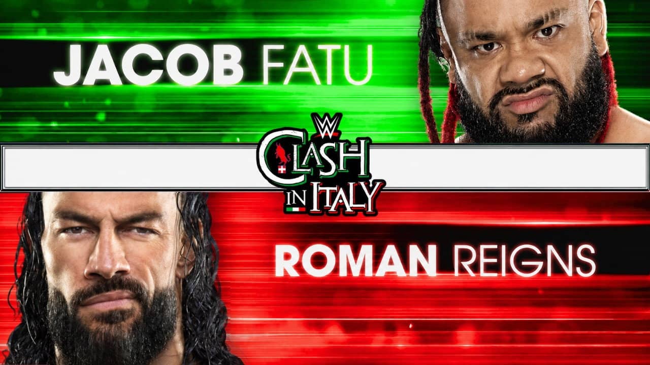 Clash in Italy backdrop