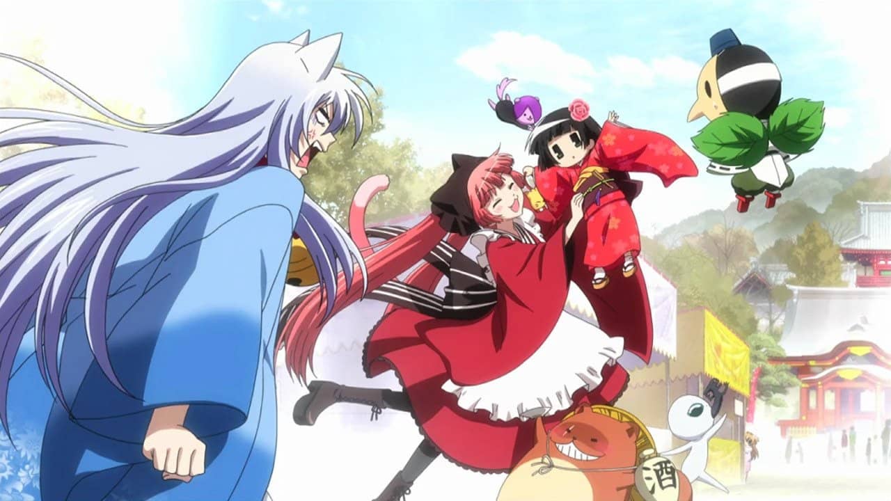 Gugure! Kokkuri-san backdrop