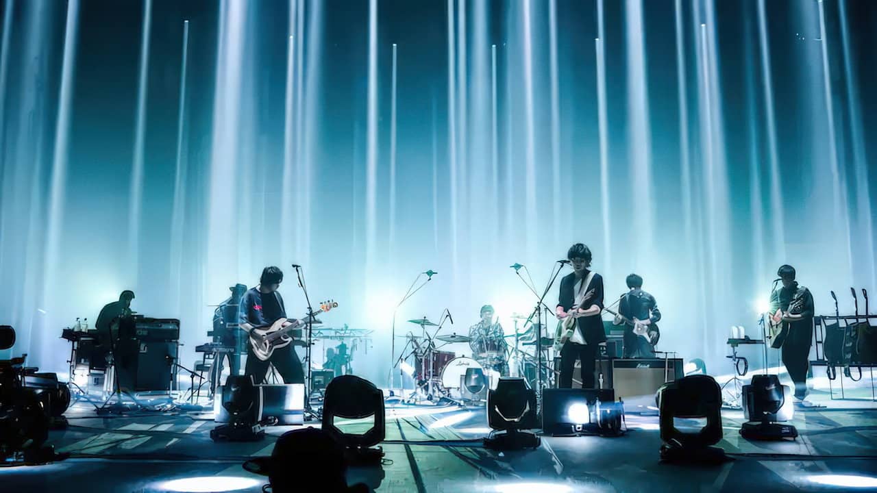 back number - ツアー2016"ミラーボールとシャンデリア" backdrop