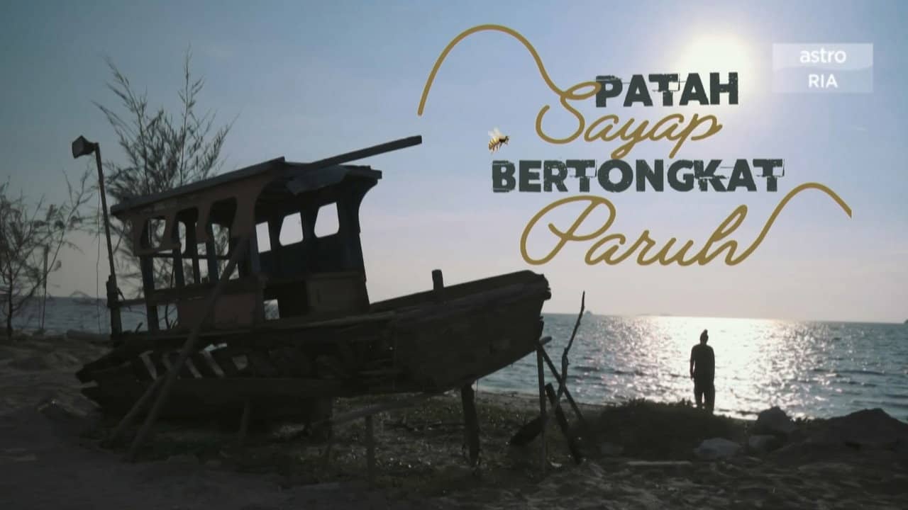 Patah Sayap Bertongkat Paruh backdrop