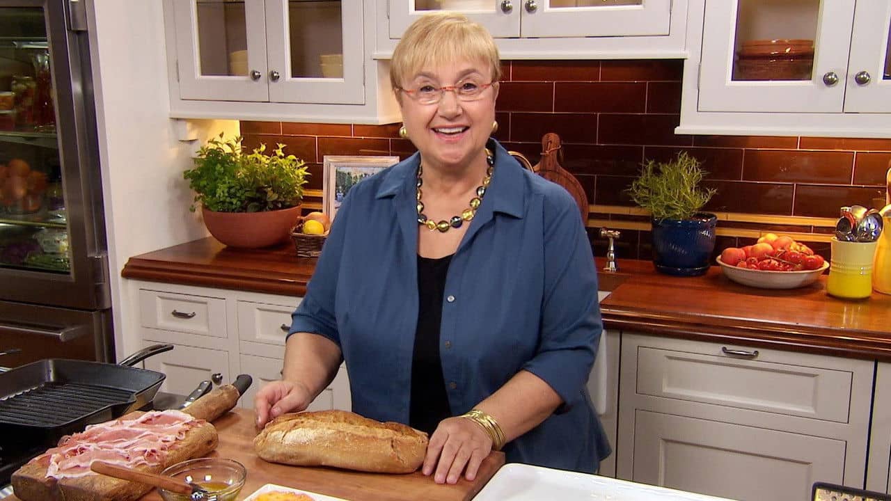 Lidia's Kitchen backdrop