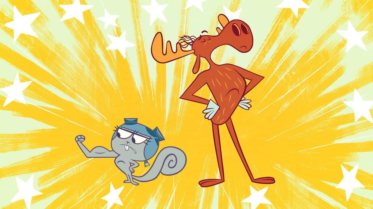 The Adventures of Rocky and Bullwinkle backdrop