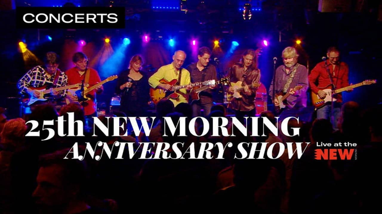 New Morning - 25th Anniversary backdrop