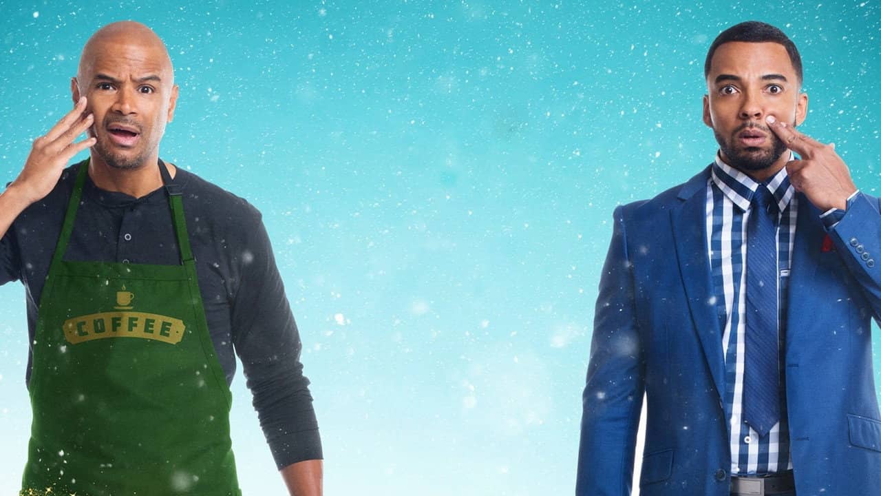The Christmas Swap backdrop