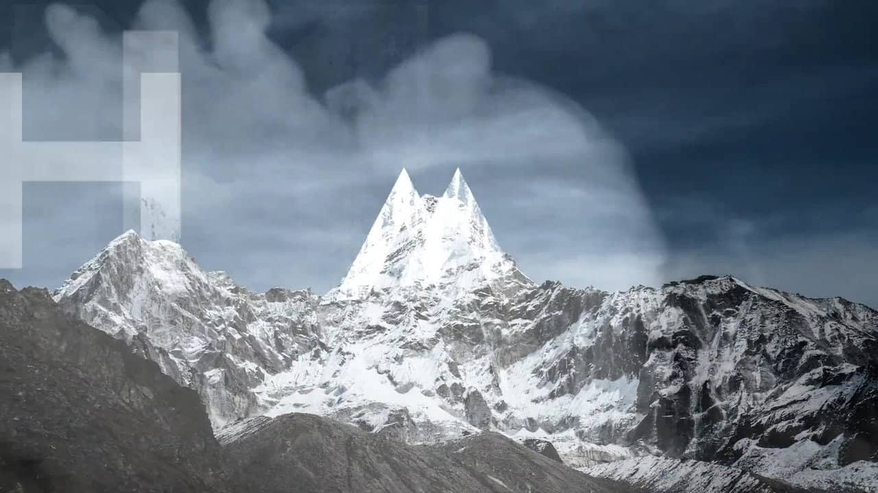 Himalayan backdrop