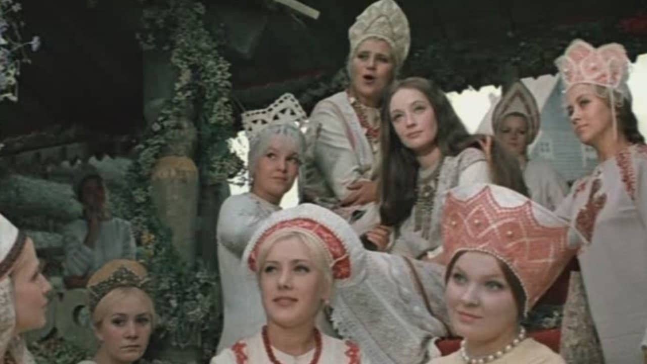 The Snow Maiden backdrop