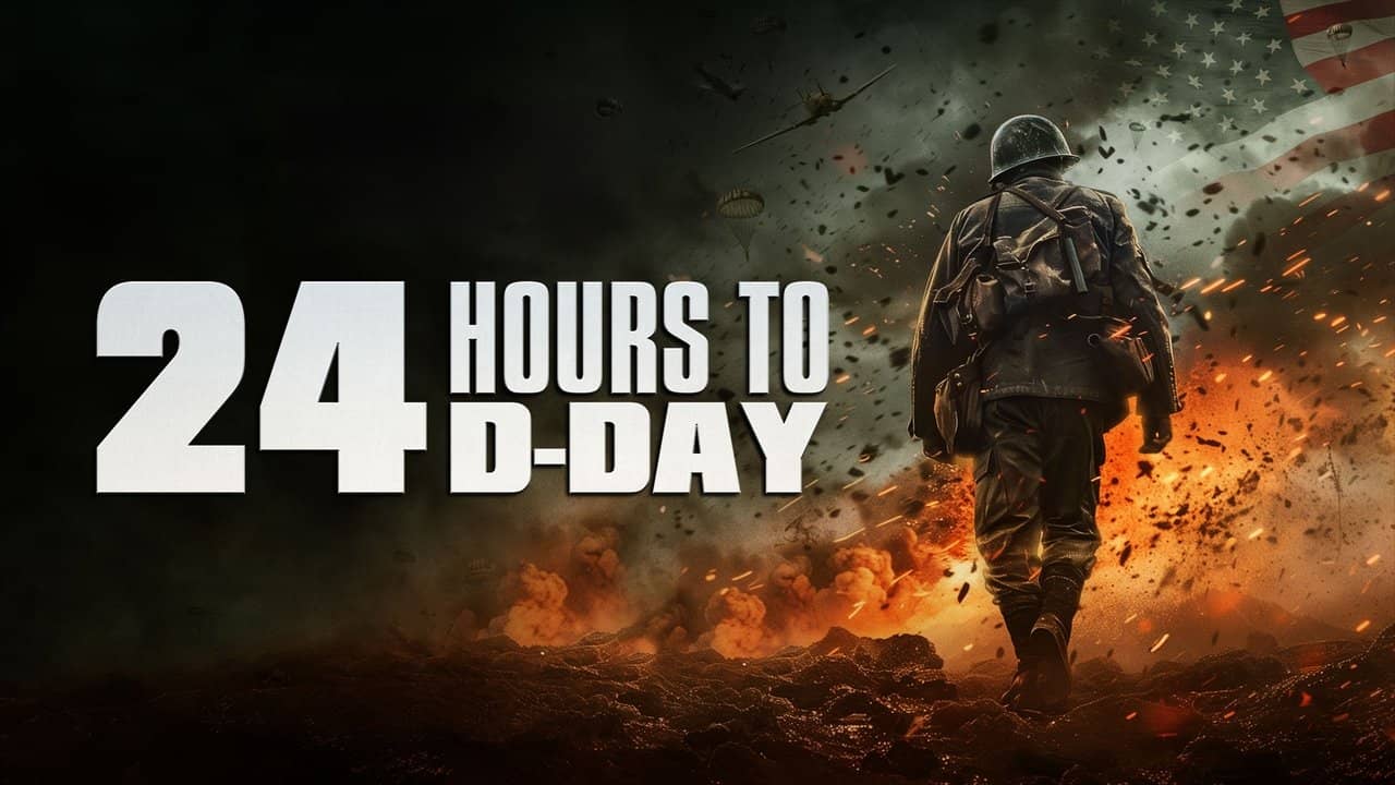 24 Hours to D-Day backdrop