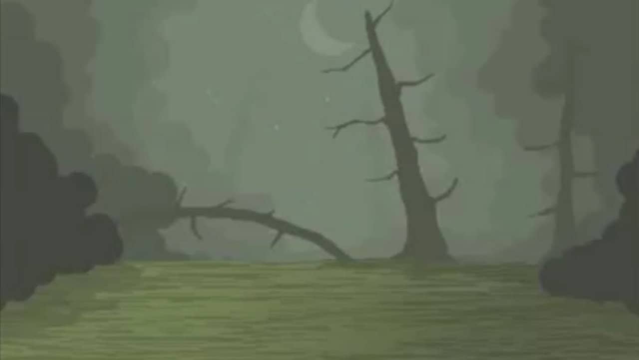 SPACEBOY: na bagnie/idę stąd backdrop