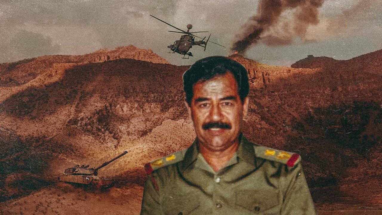 Saddam Goes to Hollywood backdrop