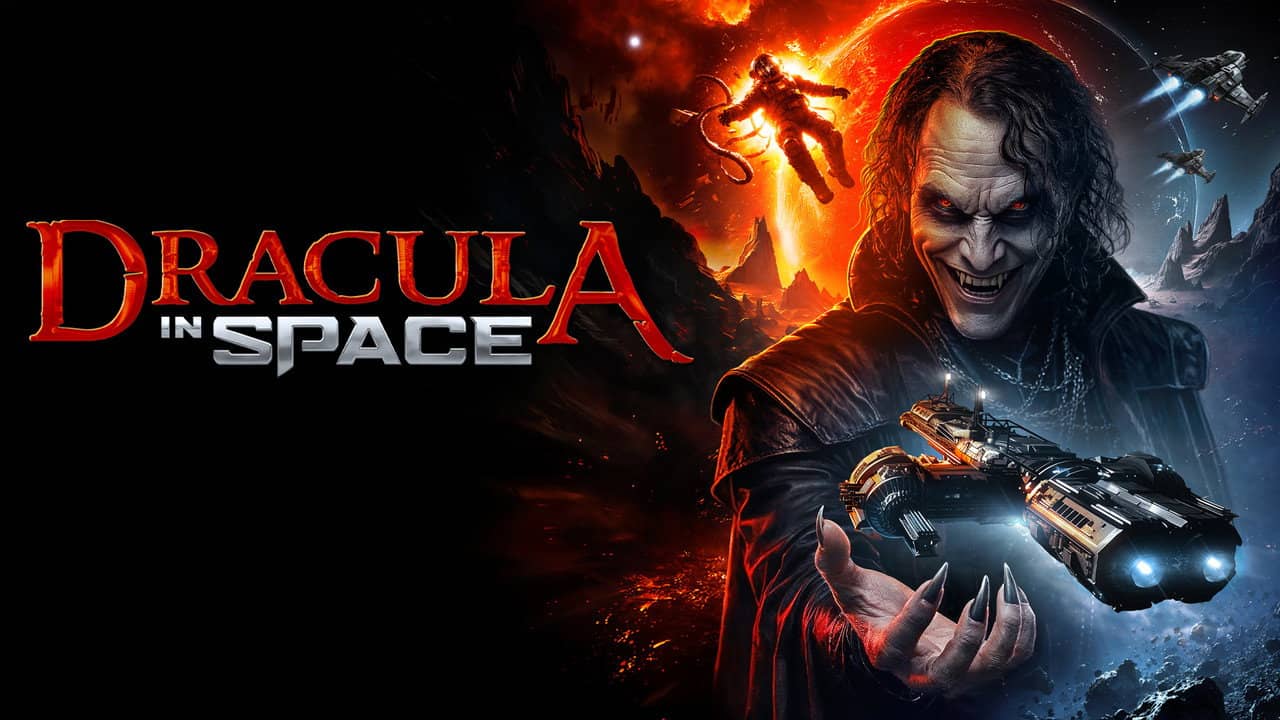 Dracula in Space backdrop