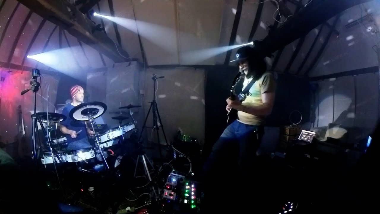 Amplifier: Debut Album Concert backdrop