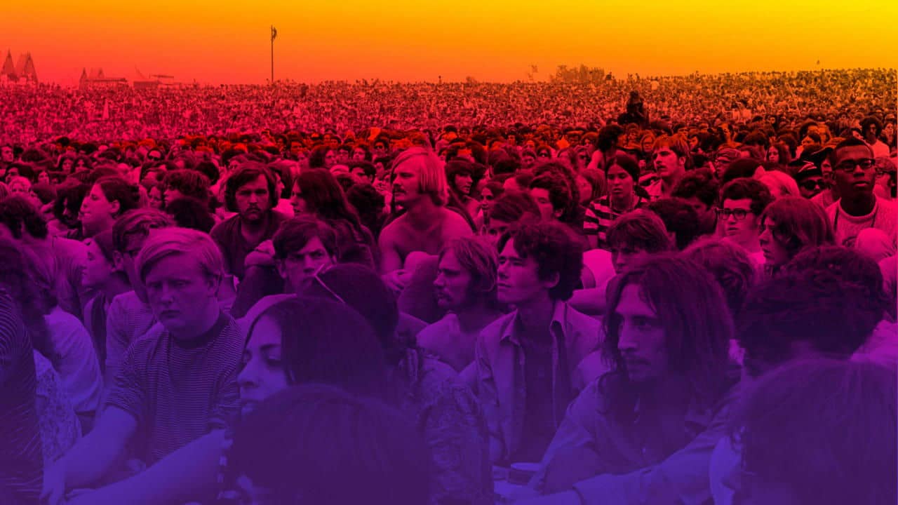 Woodstock: Three Days That Defined a Generation backdrop
