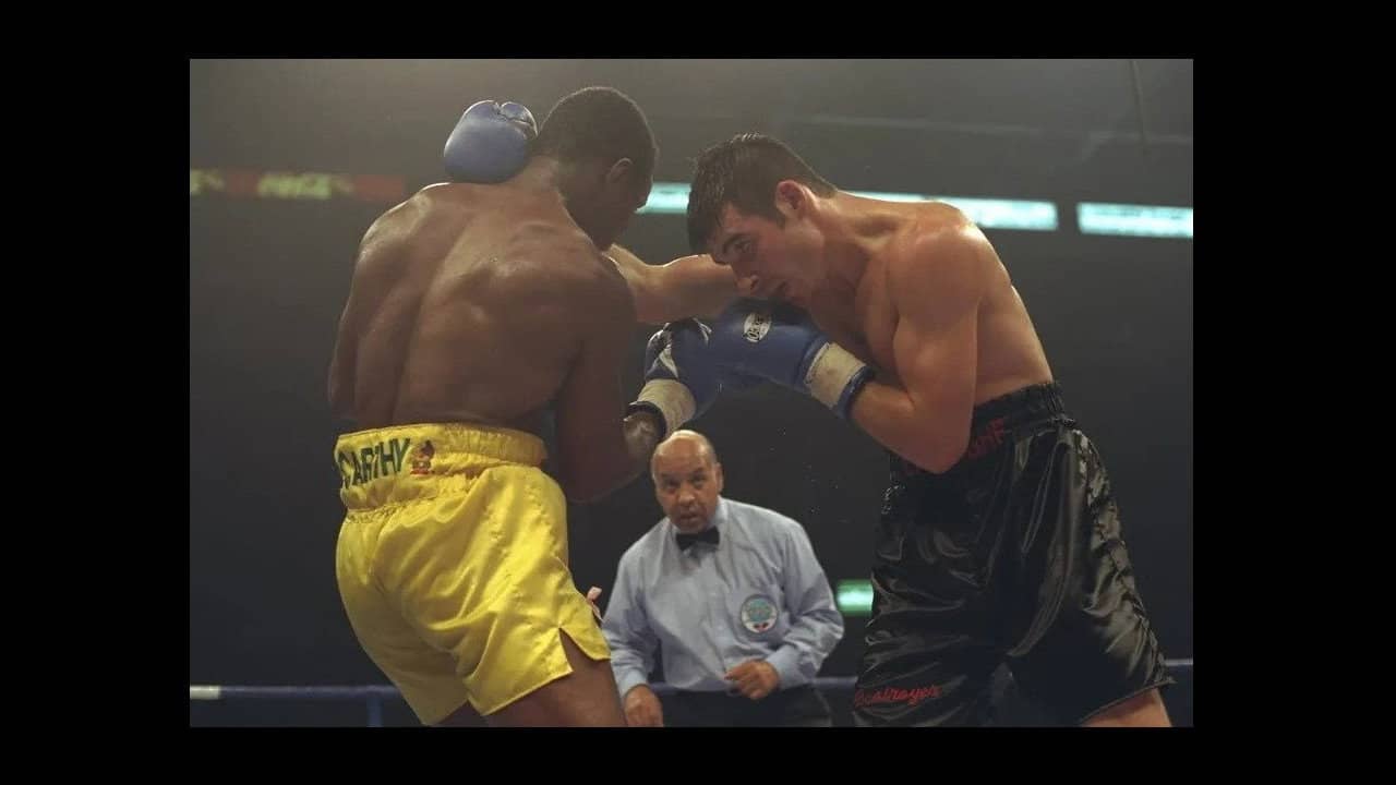 Calzaghe vs. Eubank backdrop