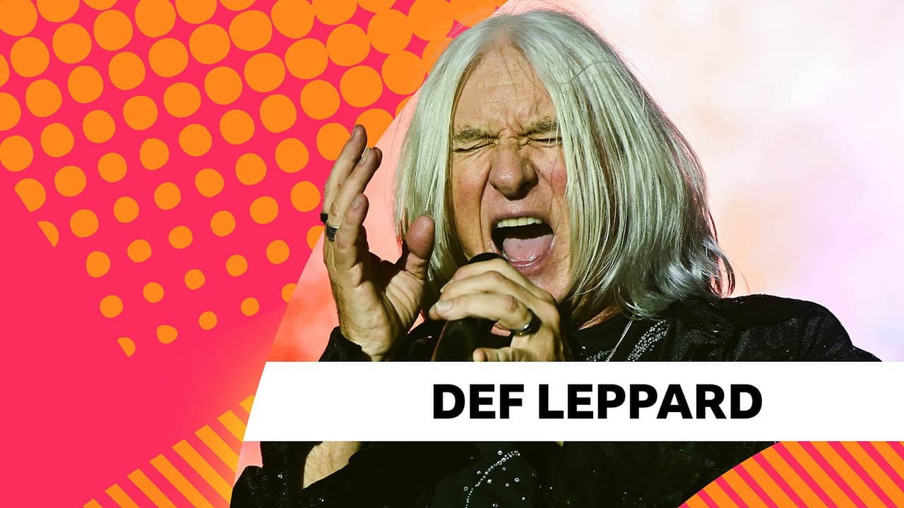 Def Leppard Radio 2 in the Park 2025 backdrop