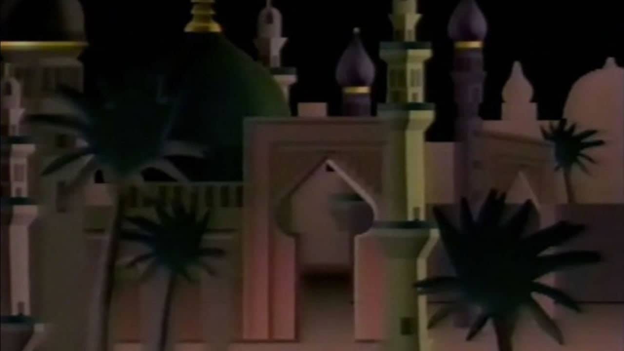 The Magic of Aladdin backdrop