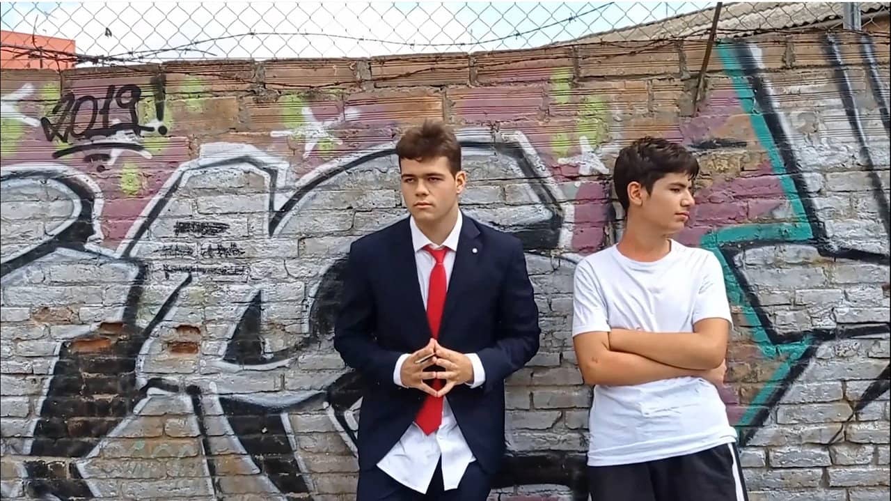 Juego de Máscaras backdrop