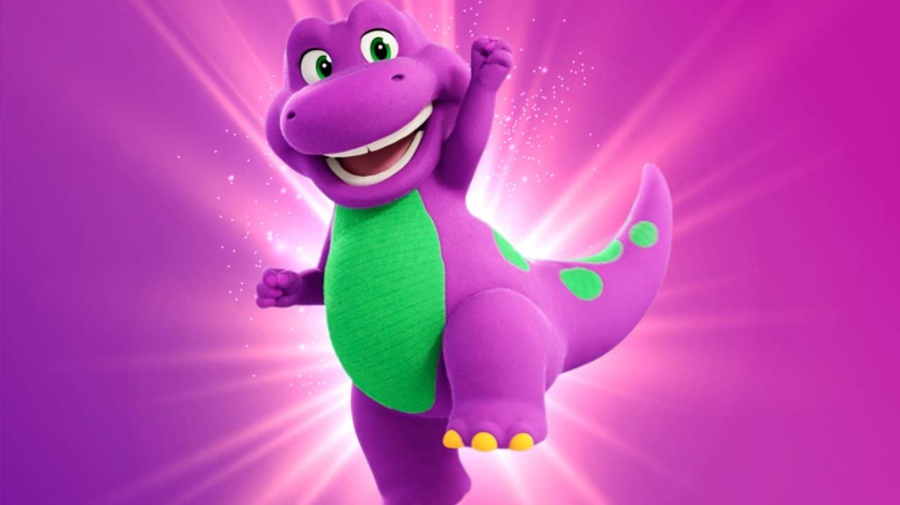 Barney's World backdrop