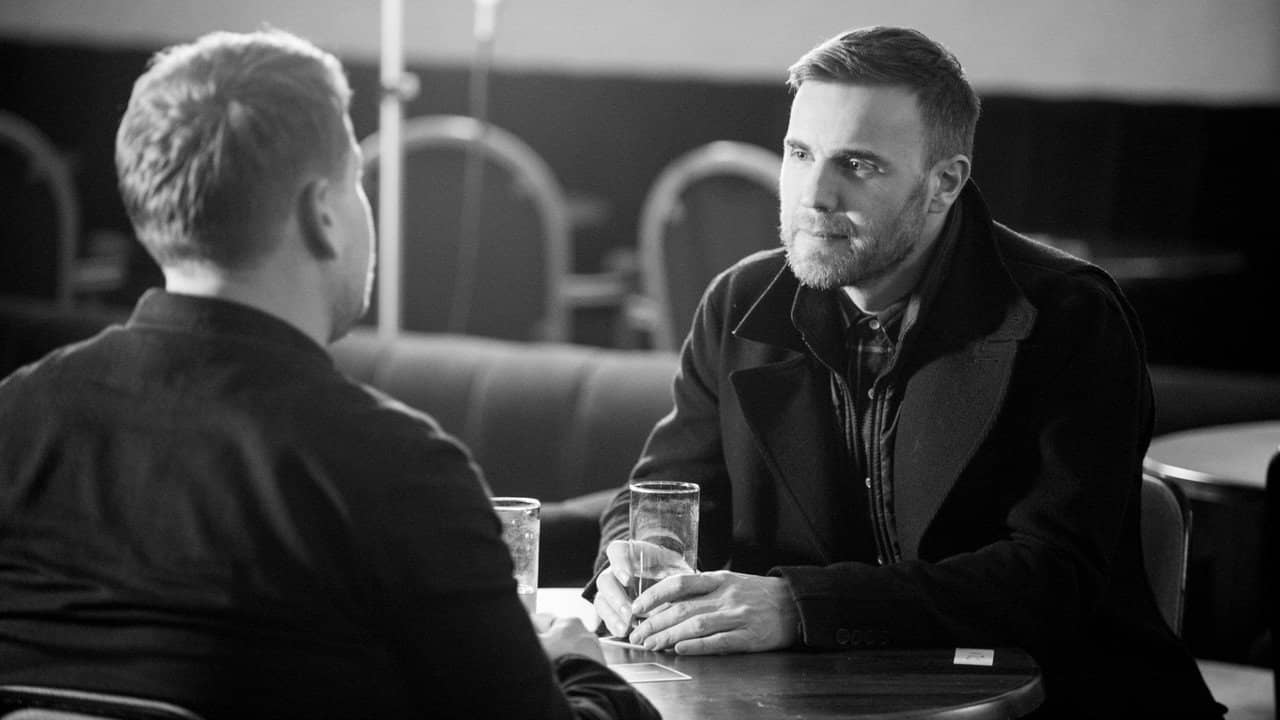 When Corden Met Barlow backdrop