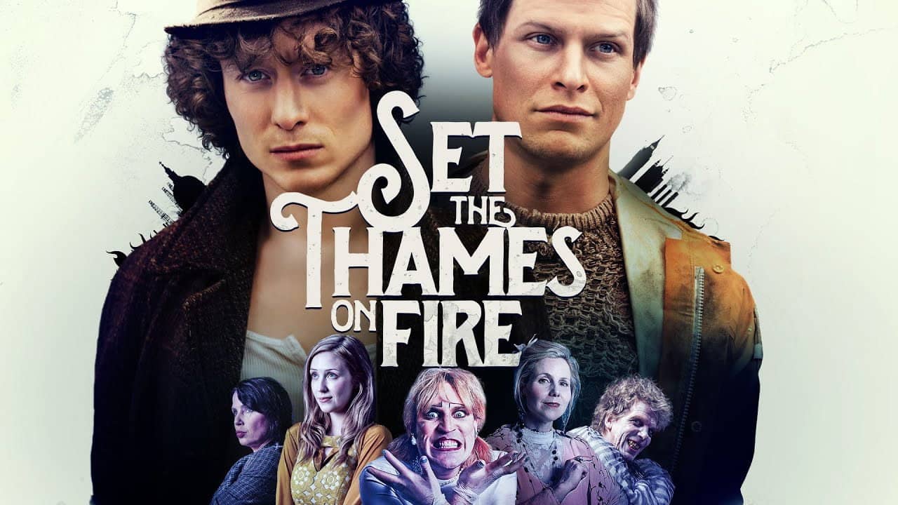 Set the Thames on Fire backdrop