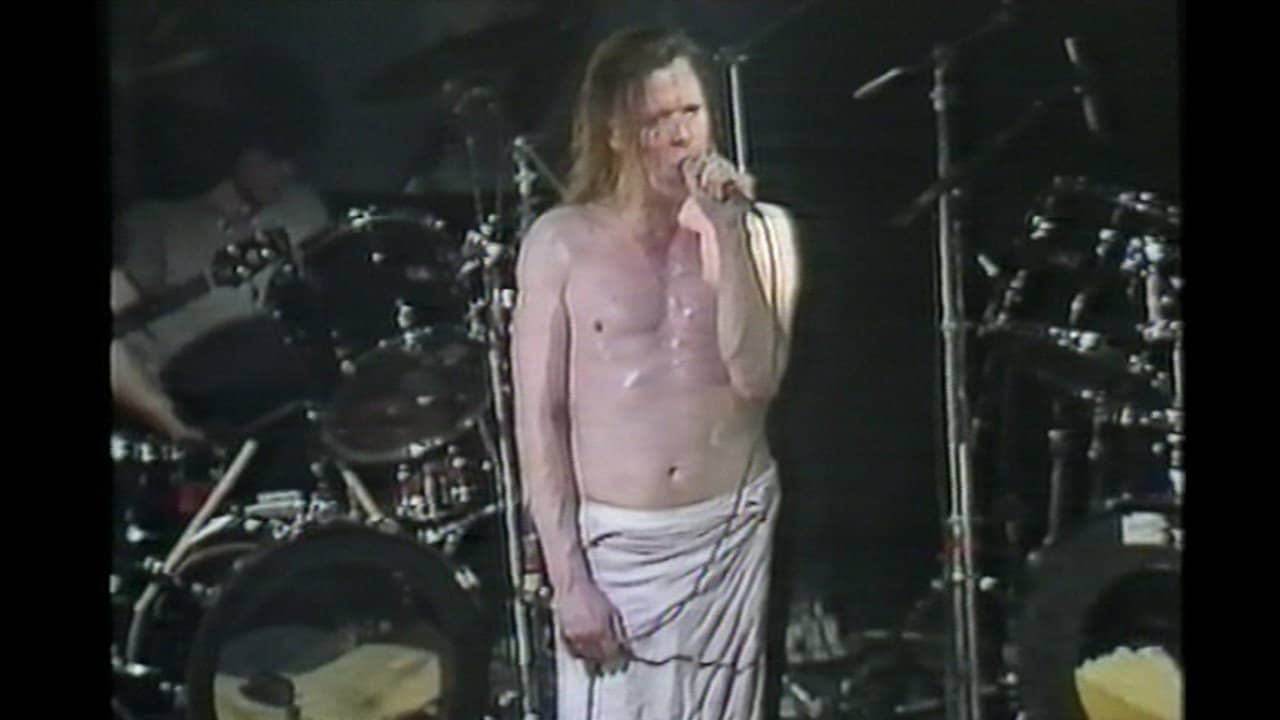 Swans: A Long Slow Screw. backdrop
