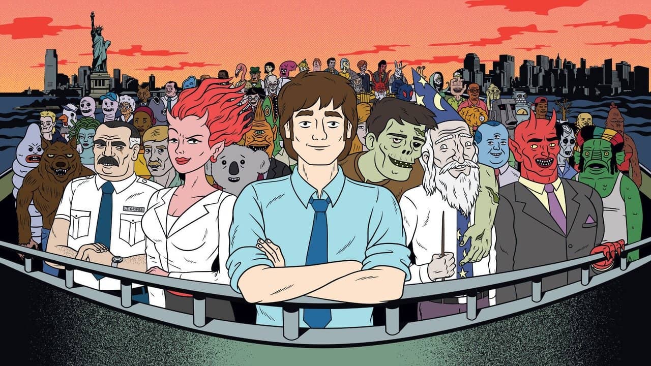 Ugly Americans backdrop