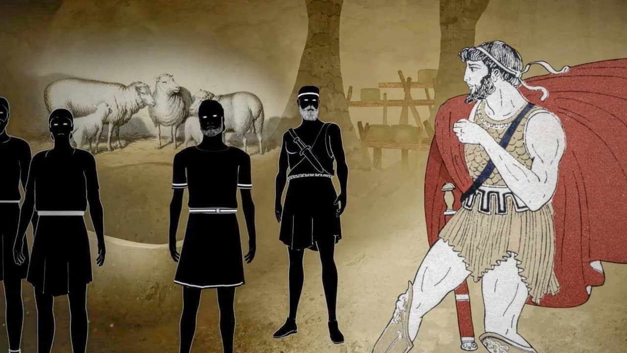Great Greek Myths backdrop