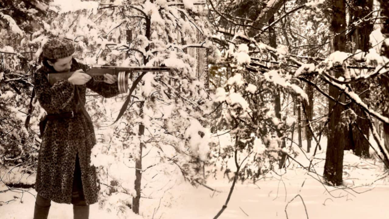 Four Winters: A Story of Jewish Partisan Resistance and Bravery in WWII backdrop