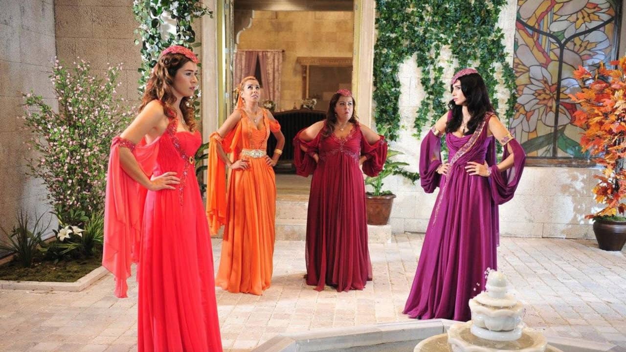 Harem backdrop