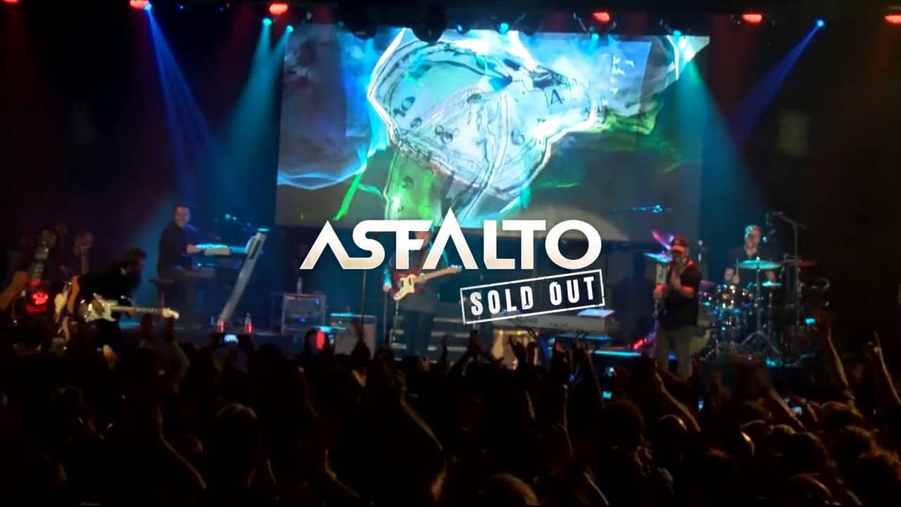 Asfalto – Sold Out backdrop