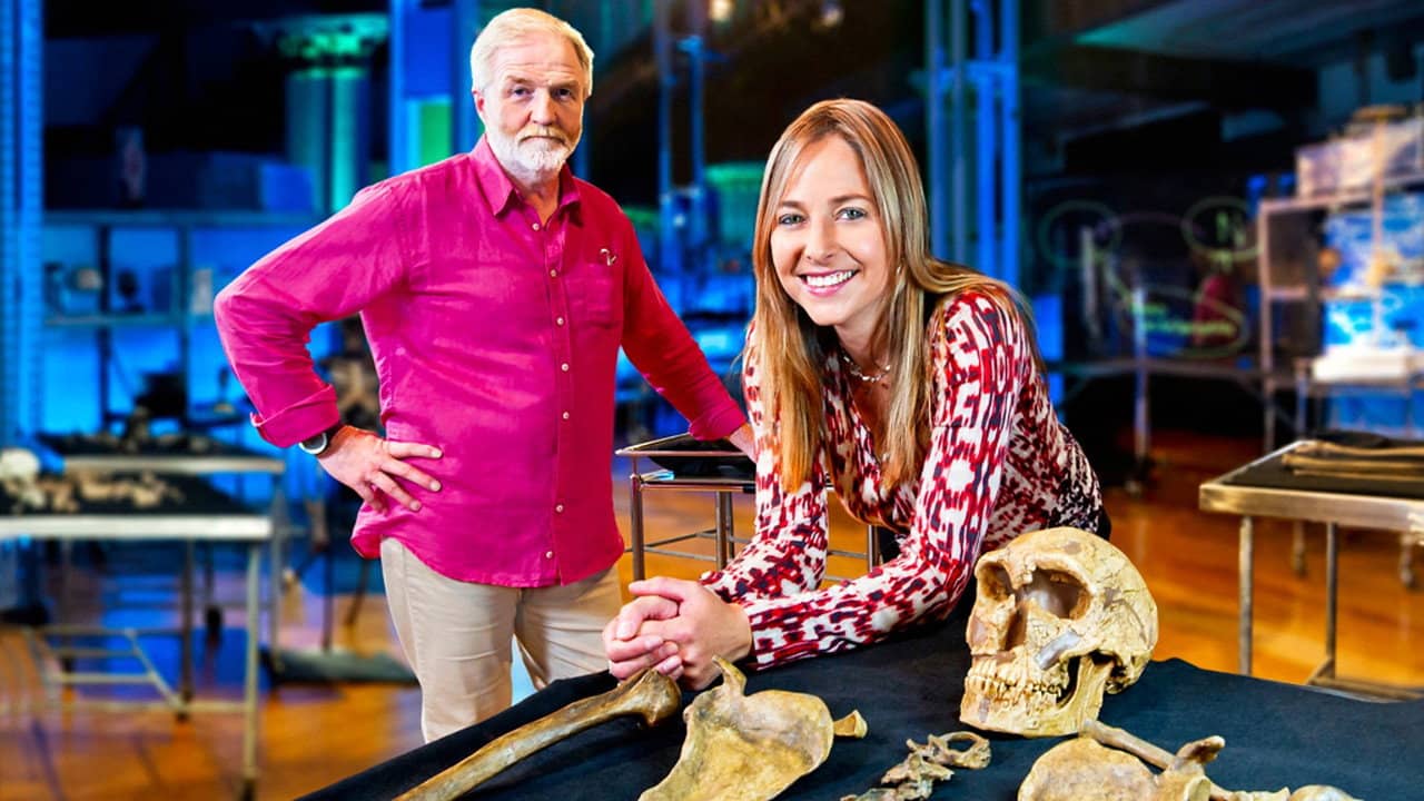 Prehistoric Autopsy backdrop