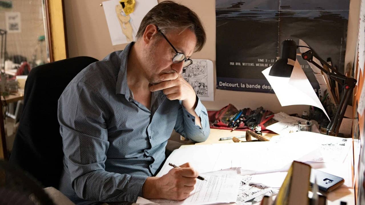 Des rêves et de l'encre - Michalak au bout d'un rêve - Au commencement il y a le storyboard backdrop