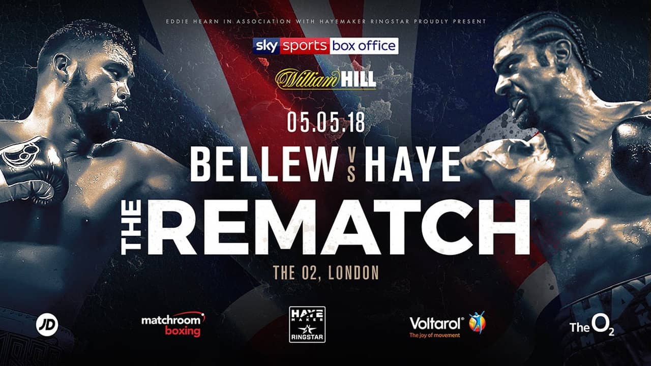 Tony Bellew vs. David Haye II backdrop