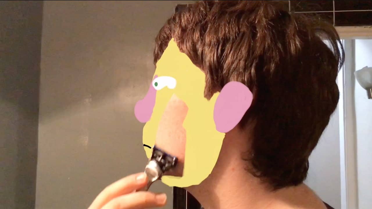 Morning Shave backdrop