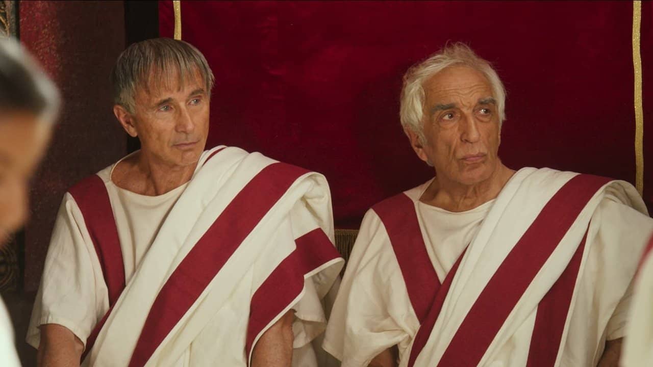 Brutus vs Cesar backdrop