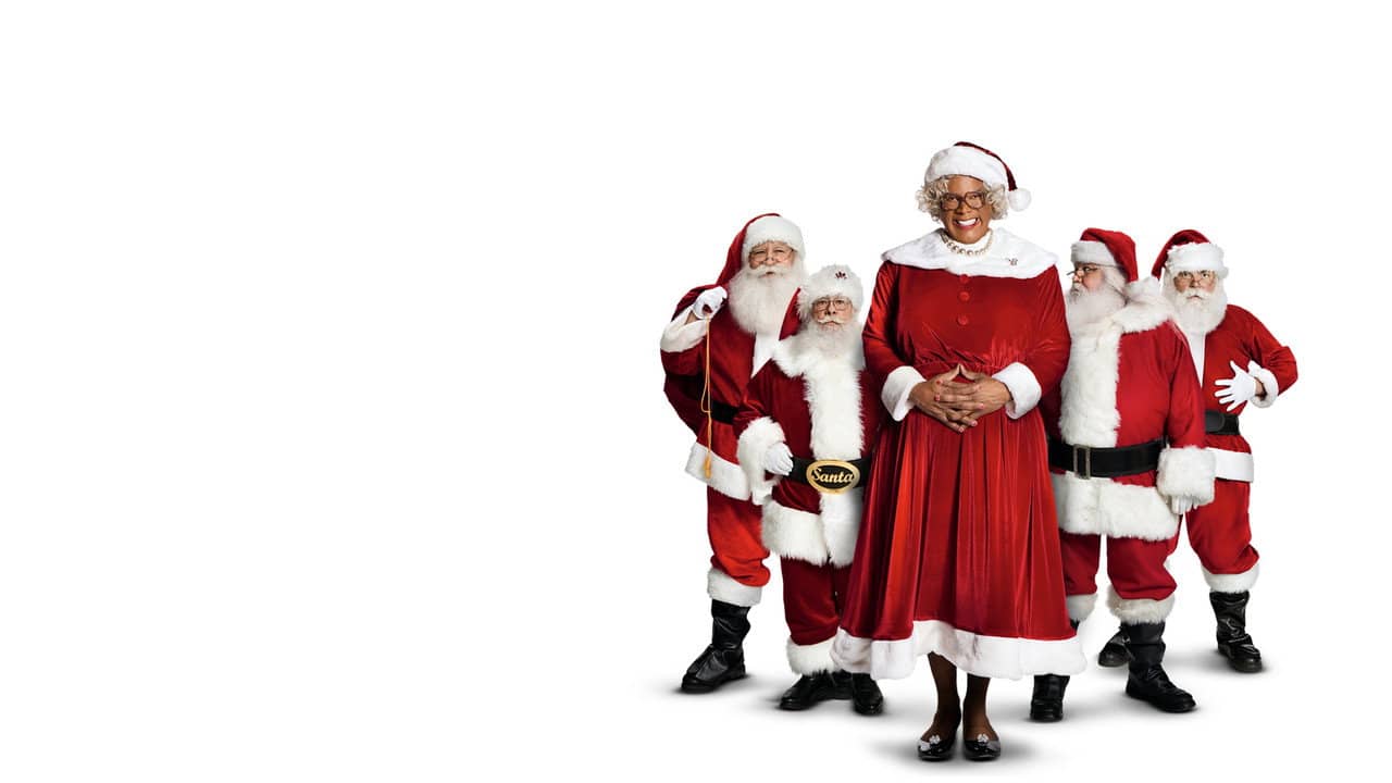 A Madea Christmas backdrop