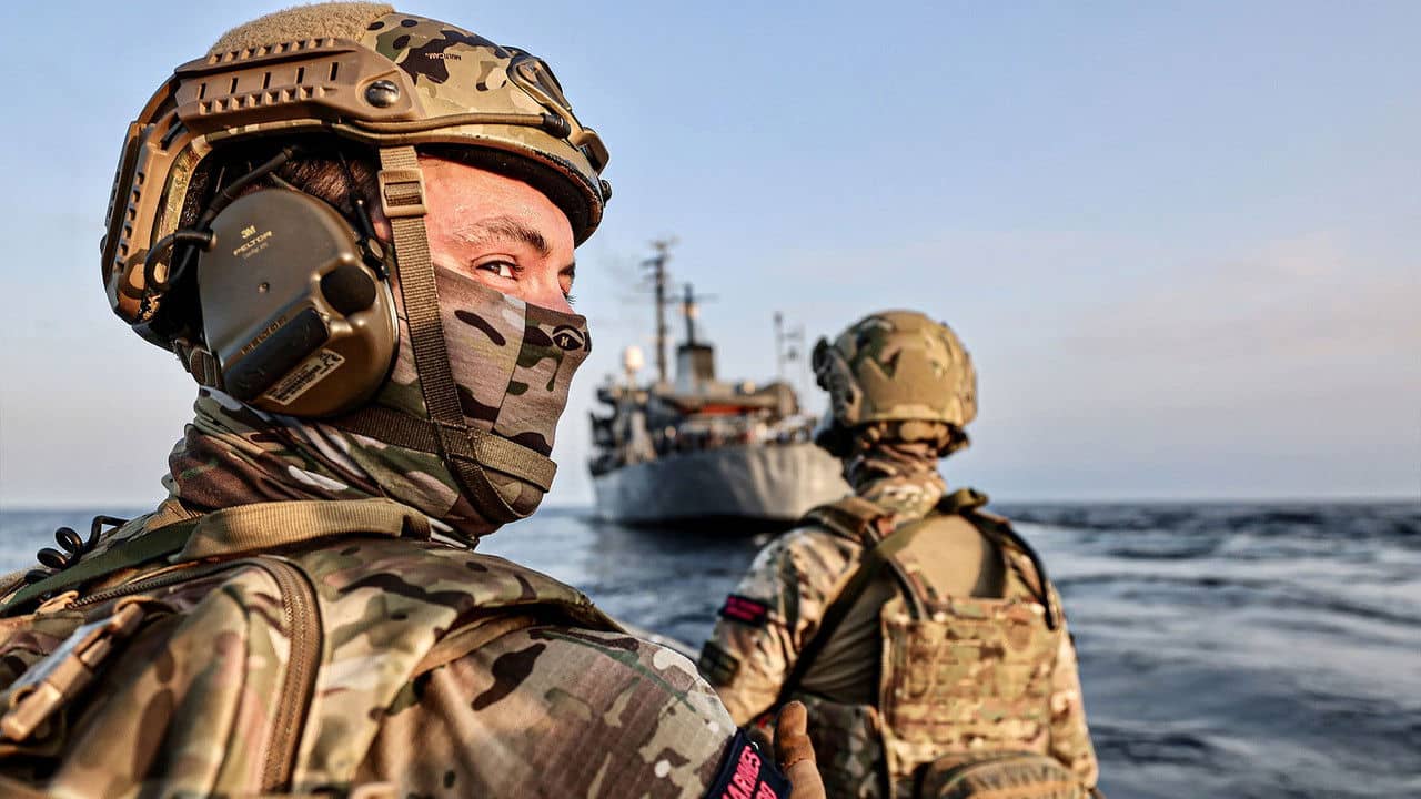 Commando: Britain's Ocean Warriors backdrop
