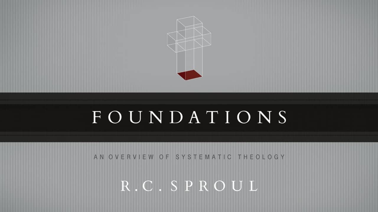 Foundations: An Overview of Systematic Theology backdrop