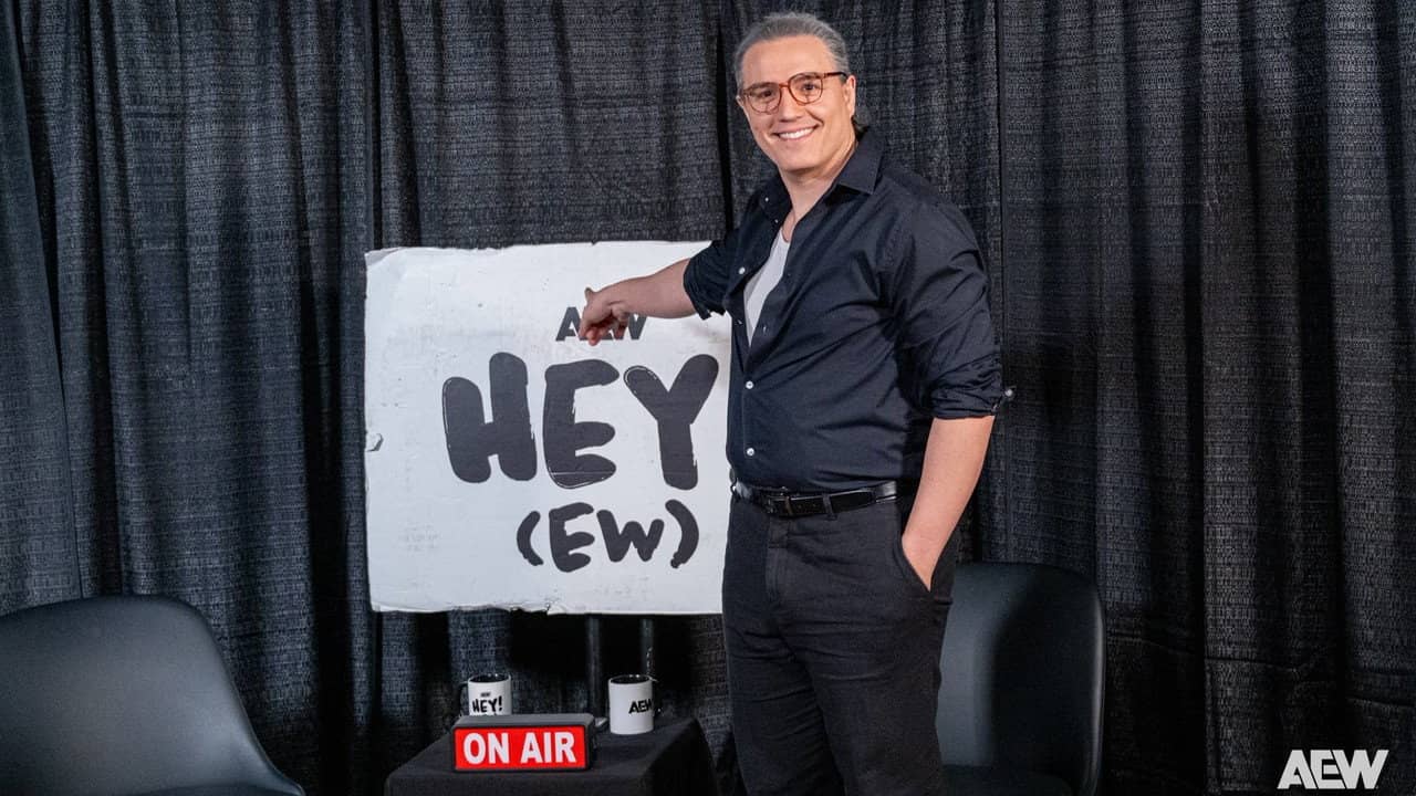 Hey! (EW) backdrop
