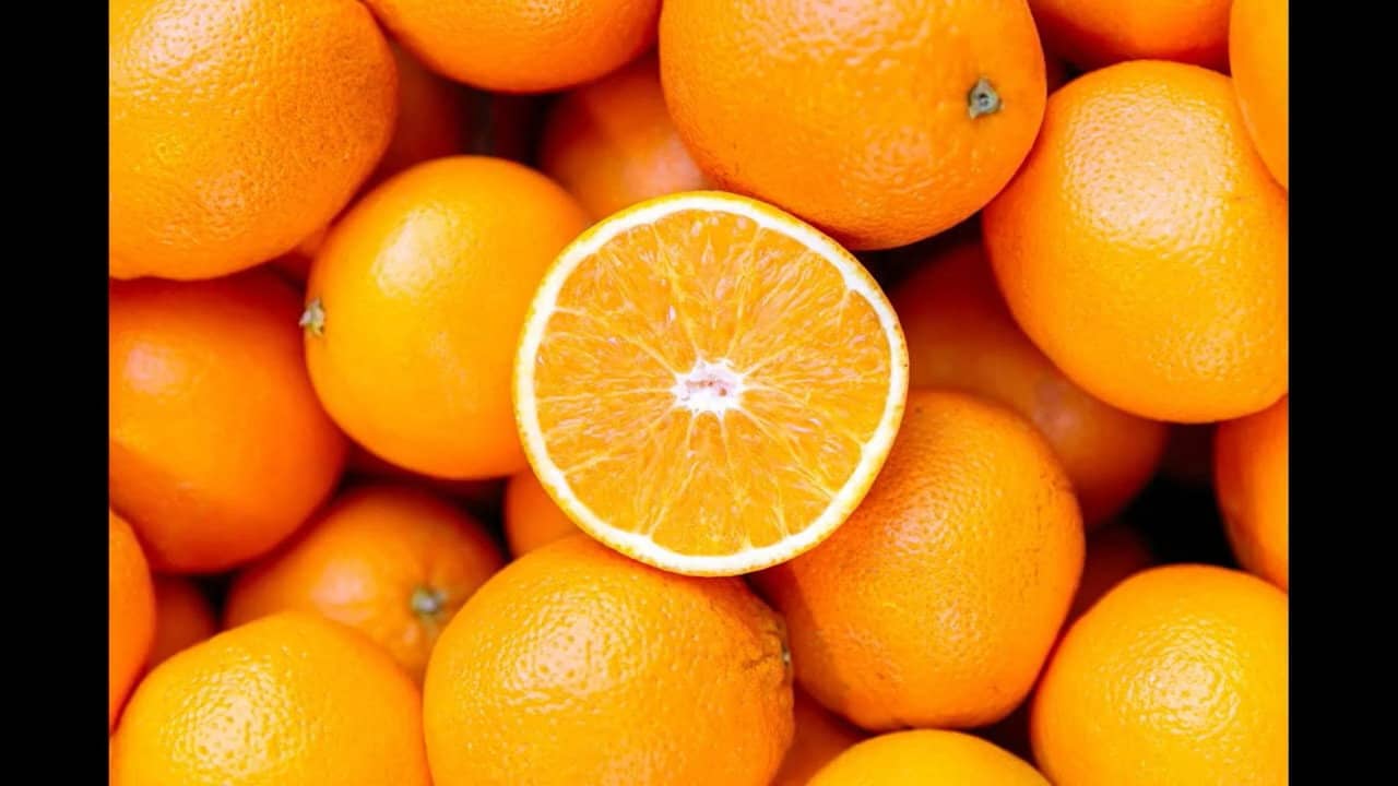 The Colour Orange backdrop